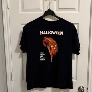 Black Halloween Graphic T-Shirt